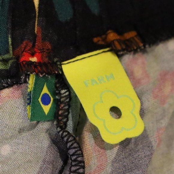 SOLD - Anthropologie Farm Rio Printed Dancer Tassel Pants Sz S - Picture 4 of 8